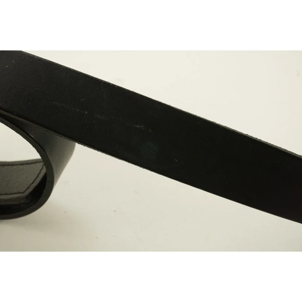 Vintage Toyota TRD Black Leather Racing‎ Belt 40 Quick Release Hook & Loop USA